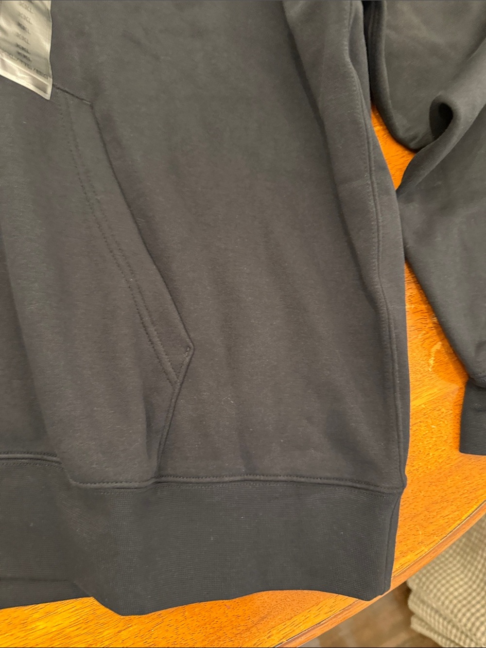 Nike Sportswear Club Men's Black Hoodie Fleece Sz XXL NEW FN3859-010 - Picture 5 of 12